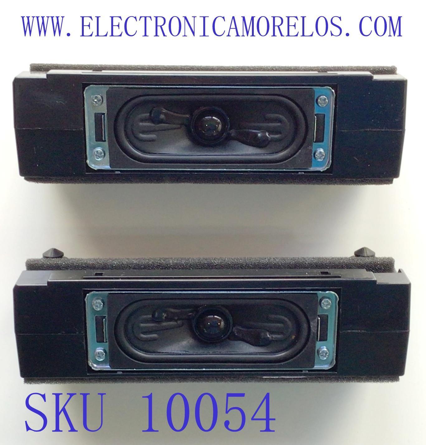 KIT DE BOCINAS PARA TV LG (2 PZ) / NUMERO DE PARTE 378G0150358CAA / 15W 6Ω / 20829 / MODELO 55UQ8000AUB.BUSCLKR / NS-65DF710NA21